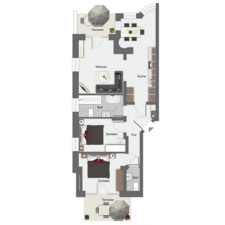 Villa Triton Wohnung 01 Boltenhagen Kültér fotó